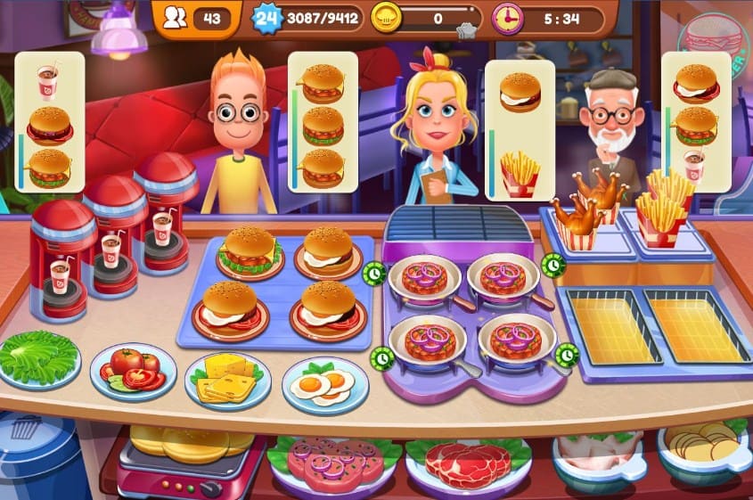 Game nấu ăn - Game nấu ăn nhà hàng - Tải game nấu ăn miễn phí