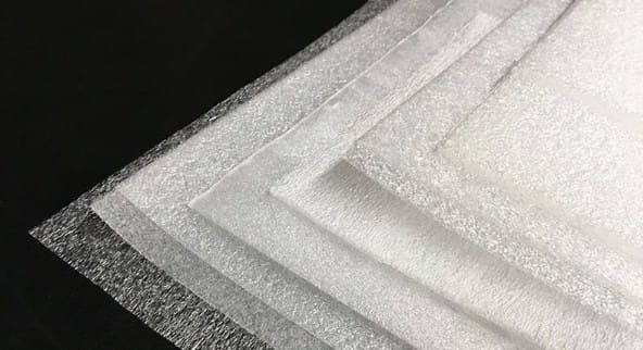 Xốp PE Foam được làm với nhiều kích cỡ dày mỏng đa dạng