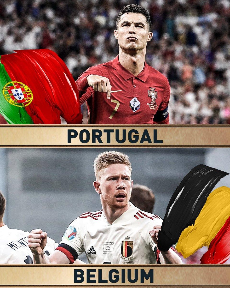 Màn so tài đáng chờ đợi giữa Bỉ và Bồ Đào Nha