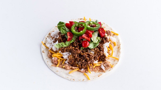 cách làm Taco hình nón 8