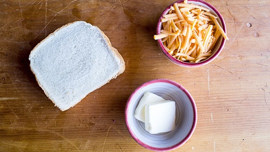 cách làm bánh mì sandwich phô mai nướng 3