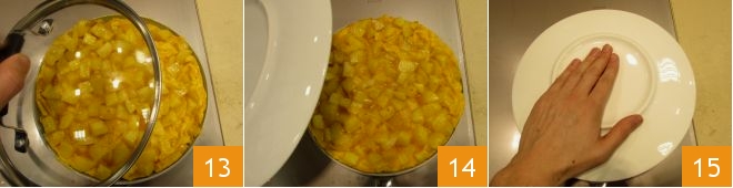 Cách làm trứng tráng khoai tây 6