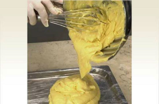 Công thức làm bánh kem sữa trứng crema fritta 4