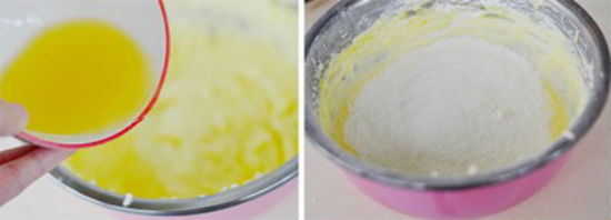 Bột ngô là thành phần tạo độ dẻo cho bánh bông lan hương quất